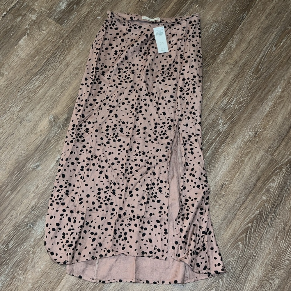NWT Abercrombie and Fitch Midi Skirt with leg slit